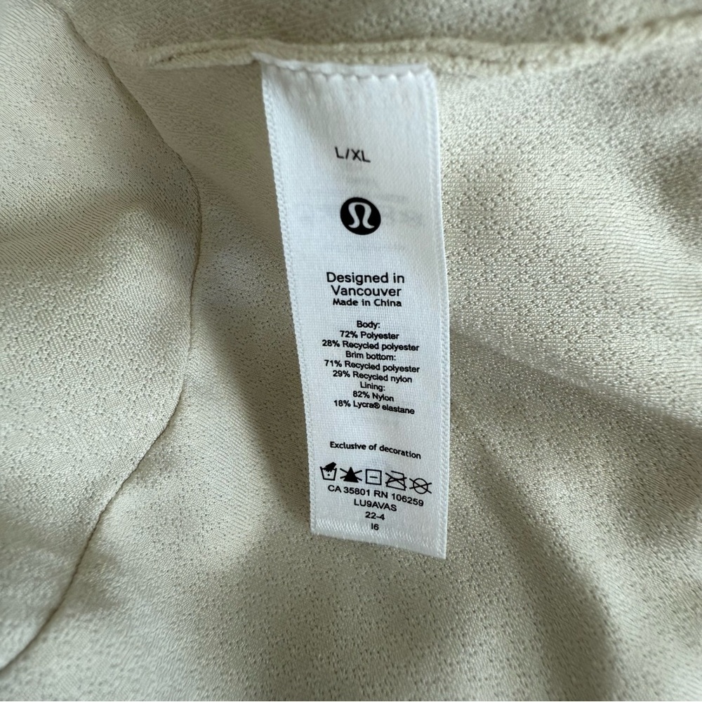 NWT Lululemon Textured Fleece Bucket Hat Adjustable L/XL - Picture 5 of 5